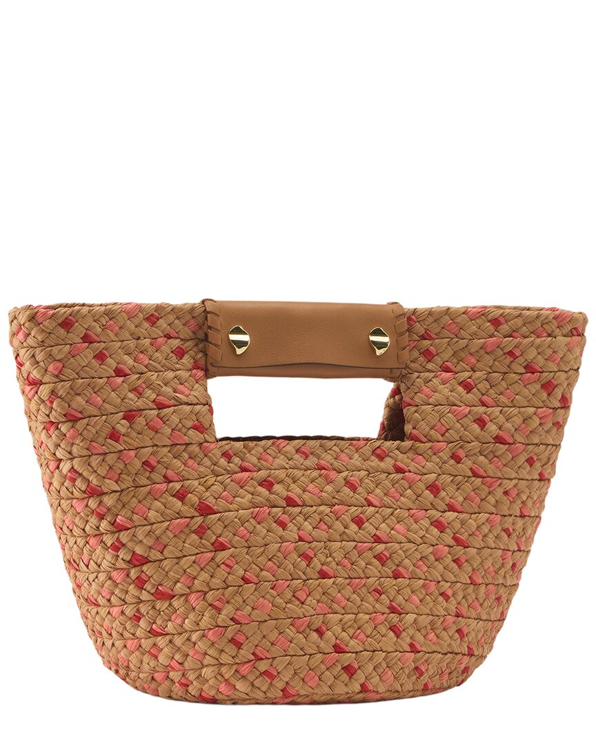 Helen Kaminski Remi Mini Raffia & Leather Tote – Bluefly