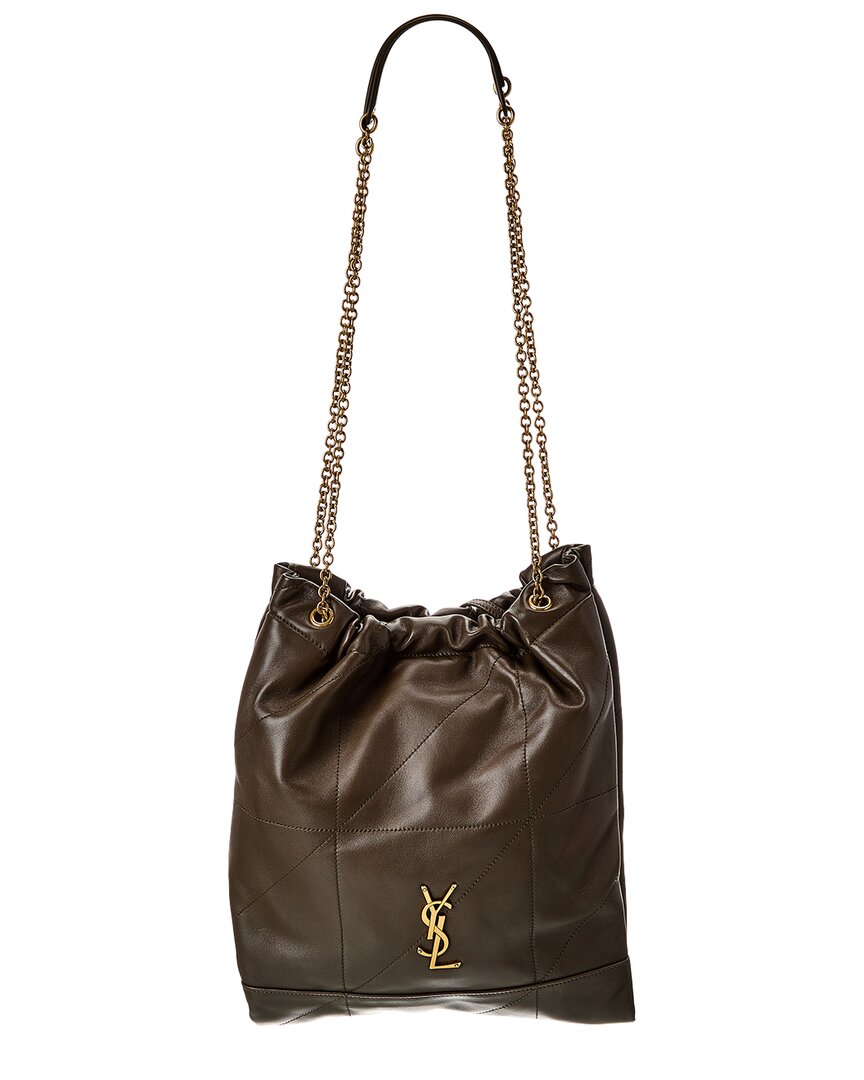Saint Laurent Jamie 4.3 Pochon Leather Shoulder Bag – Bluefly