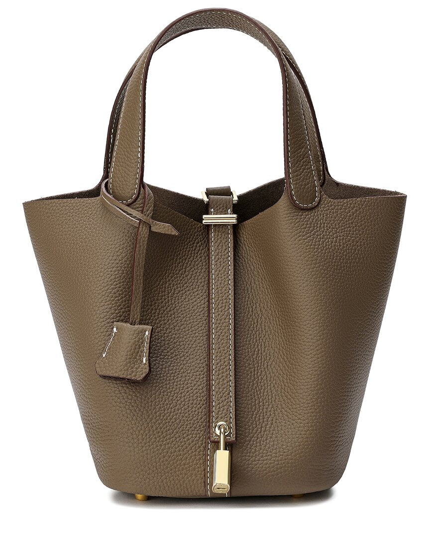Tiffany & Fred Paris Leather Top Handle Satchel – Bluefly