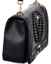 Valentino By Mario Valentino Alice Rock Leather Shoulder Bag
