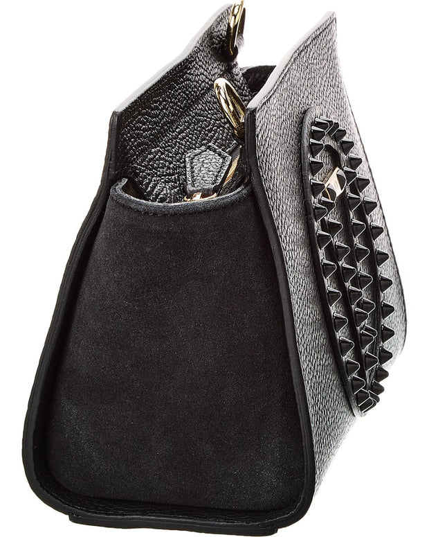 Valentino By Mario Valentino Kiki Rock Leather Shoulder Bag