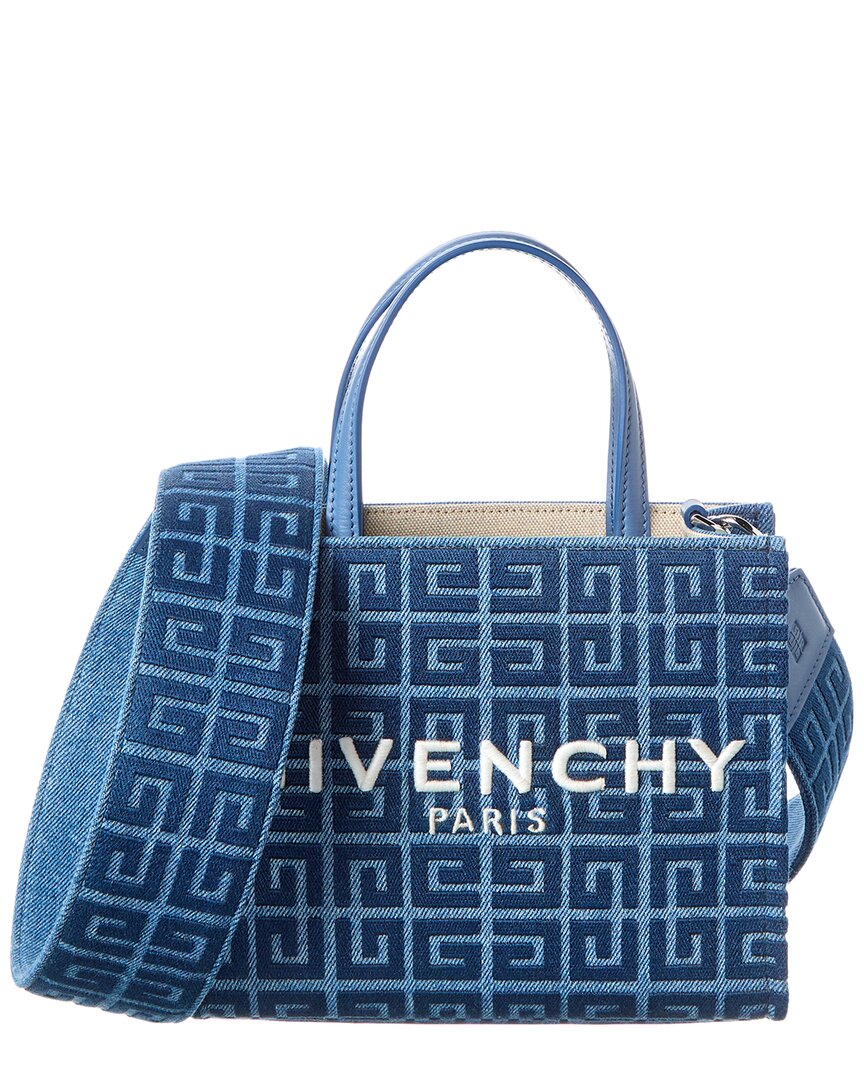 Givenchy G Mini Canvas & Leather Tote – Bluefly