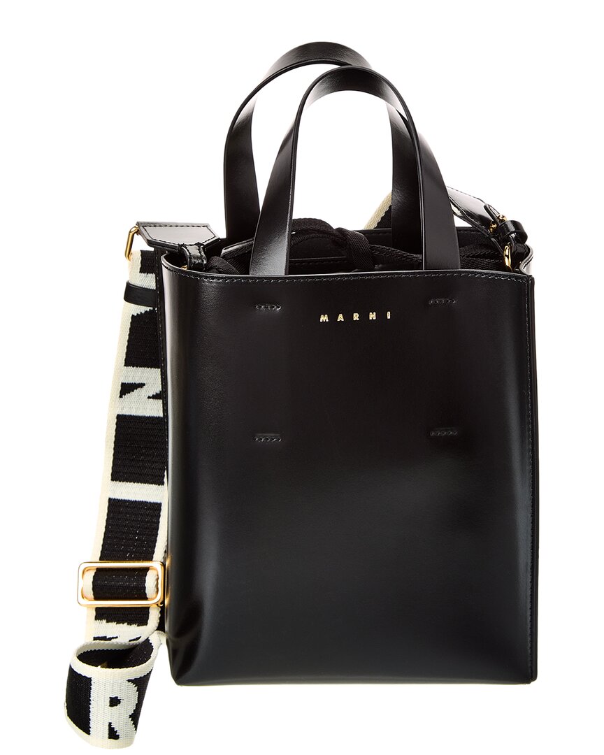 Marni Museo Mini Leather Tote – Bluefly