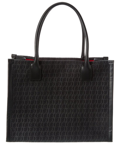 Christian Louboutin Canvas & Leather Tote