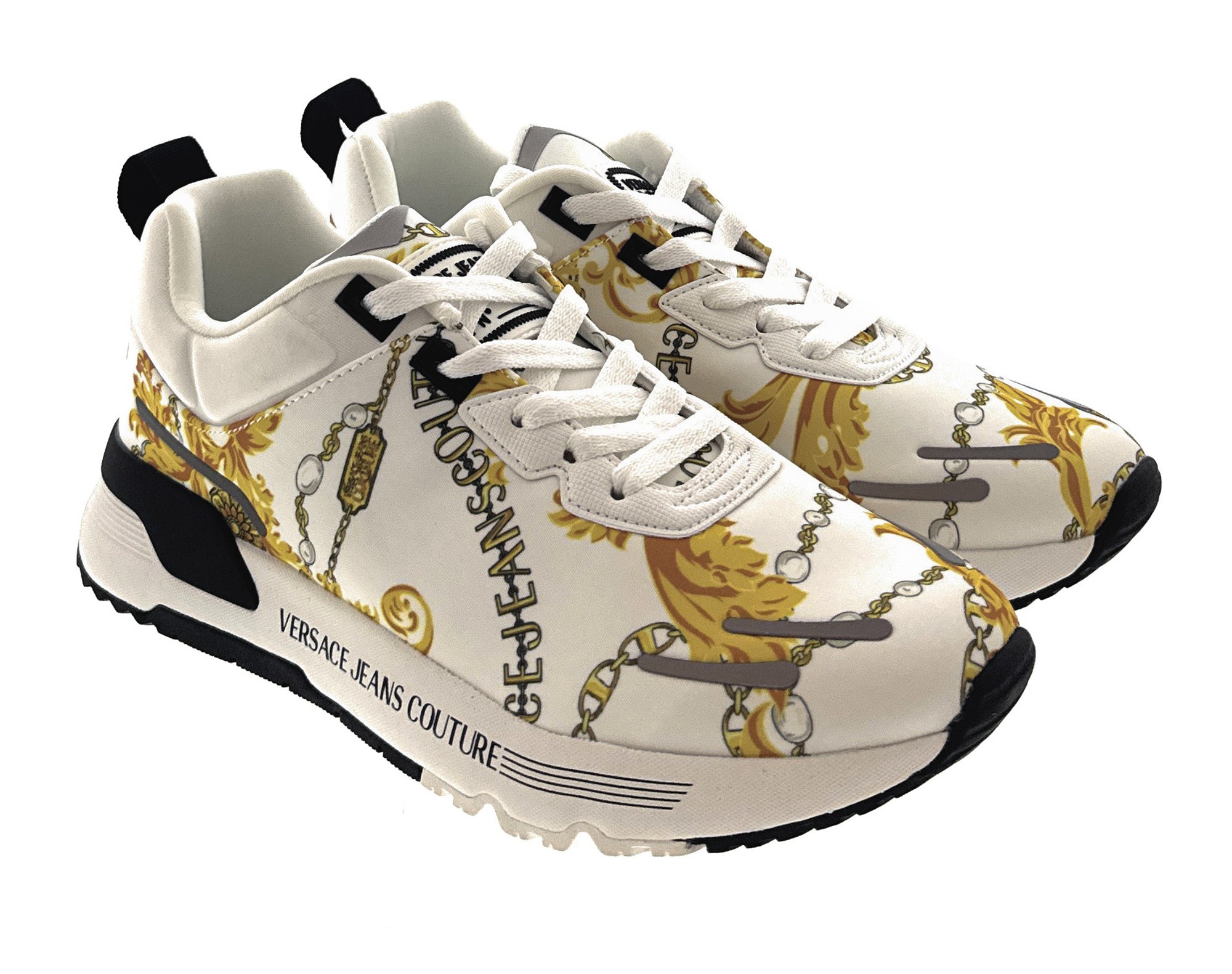 Versace couture versace jeans signature ヴェルサーチェ バッグ VERSACE JEANS COUTURE メンズ ボディバッグ ウエストバッグ BIGロゴ 黒 クロ ブランド メンズ 鞄 レディース ベルサーチ VC75YA4B71ZG128 ゼンオンライン店