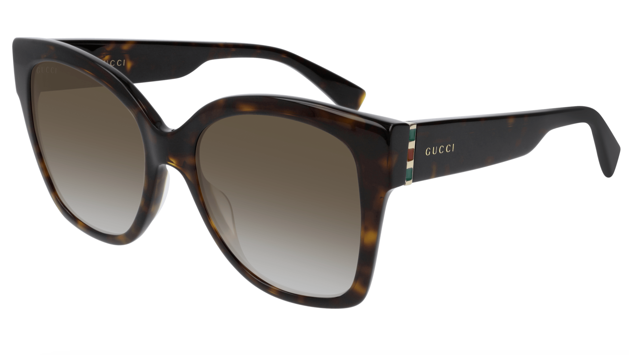 Gucci Tortoiseshell oversized Sunglasses GUCCI Oversized Square Sunglasses Tortoise Acetate with Gold  main image 4