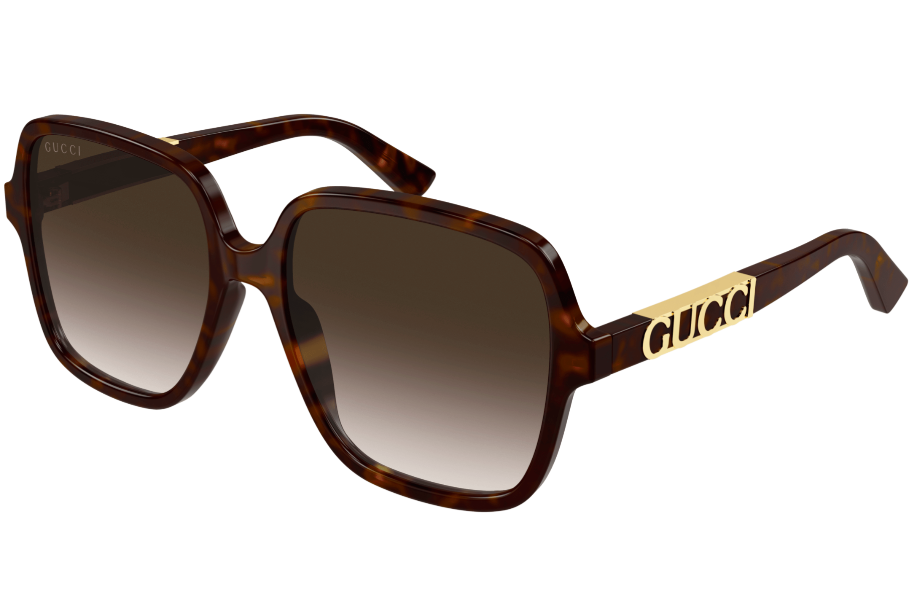 Gucci GG1189S-003 Oversized Square Brown Gradient Sunglasses  display picture 2