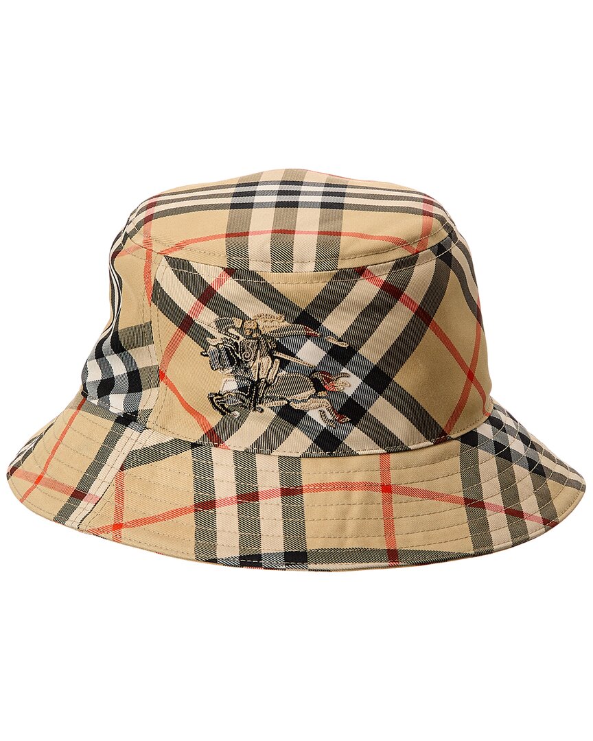 Burberry バケットハット ヴィンテージチェック Burberry Vintage Check Bucket Hat – Bluefly