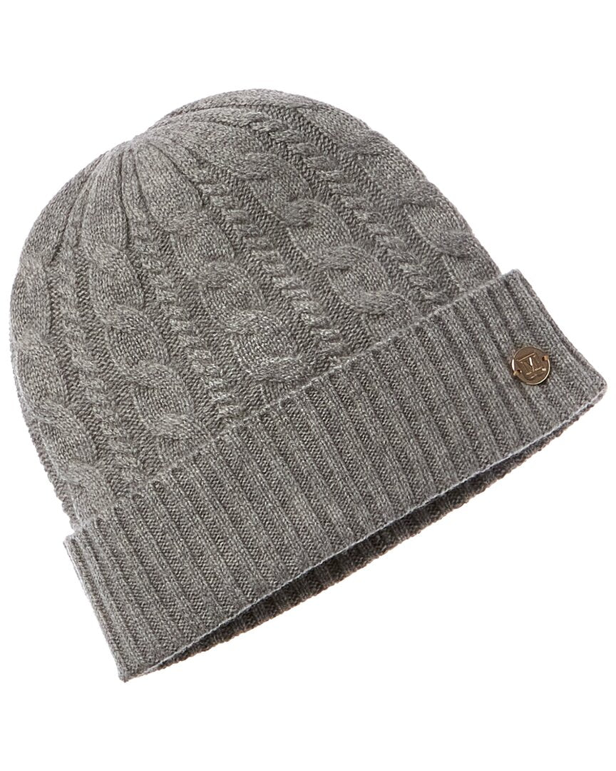 Bruno Magli Chunky Knit Cable Cashmere Hat – Bluefly display picture 1