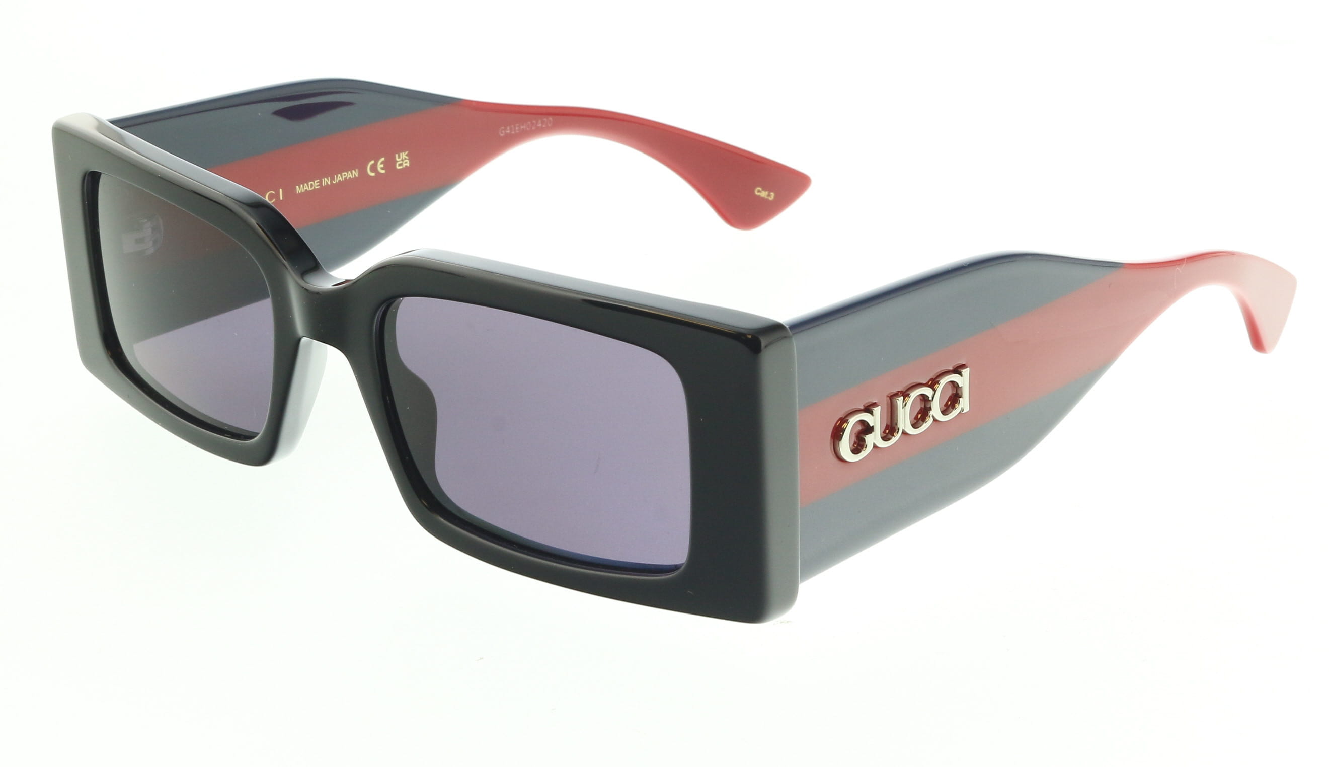 Gucci GG1860S-004 Black, blue & red square Ladies Sunglasses Gucci GG1860S-004 Black, blue & red square Ladies Sunglasses  main image 2
