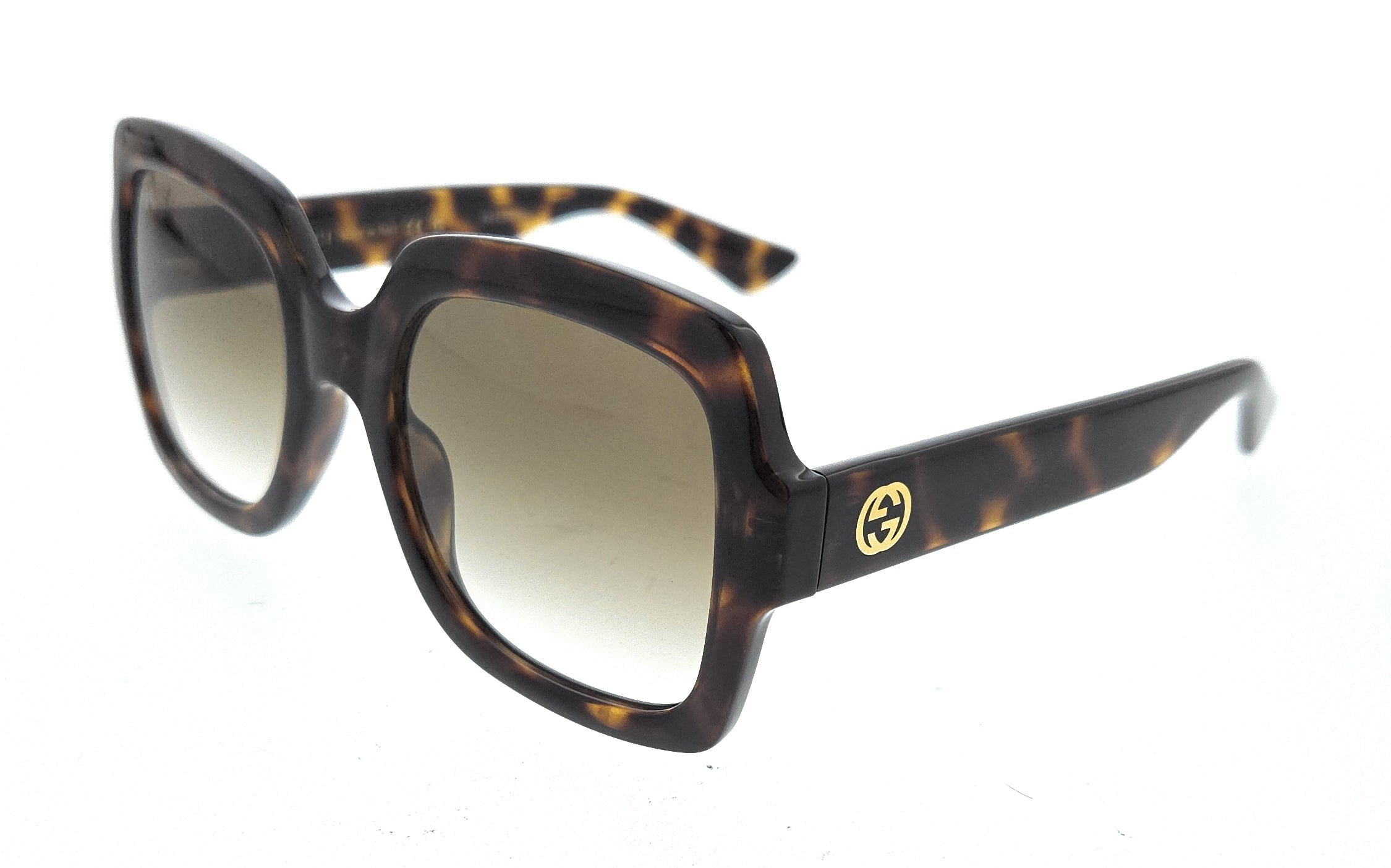 Gucci GG1337S 003 Havana Brown Gradient Sunglasses 54mm Gucci GG1337S 003 Havana/Brown Gradient Square Oversized  main image 4