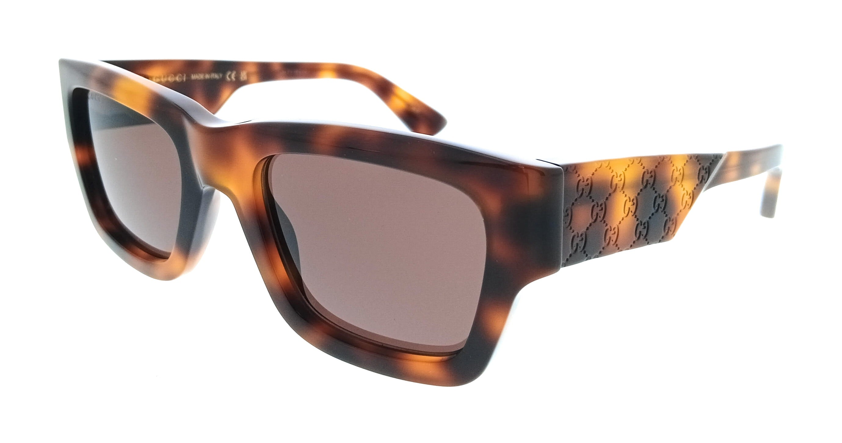 GUCCI Brown Lenses Rectangular Tortoise Sunglasses Gucci - Rectangular Acetate Sunglasses - Turtle - Gucci  main image 4