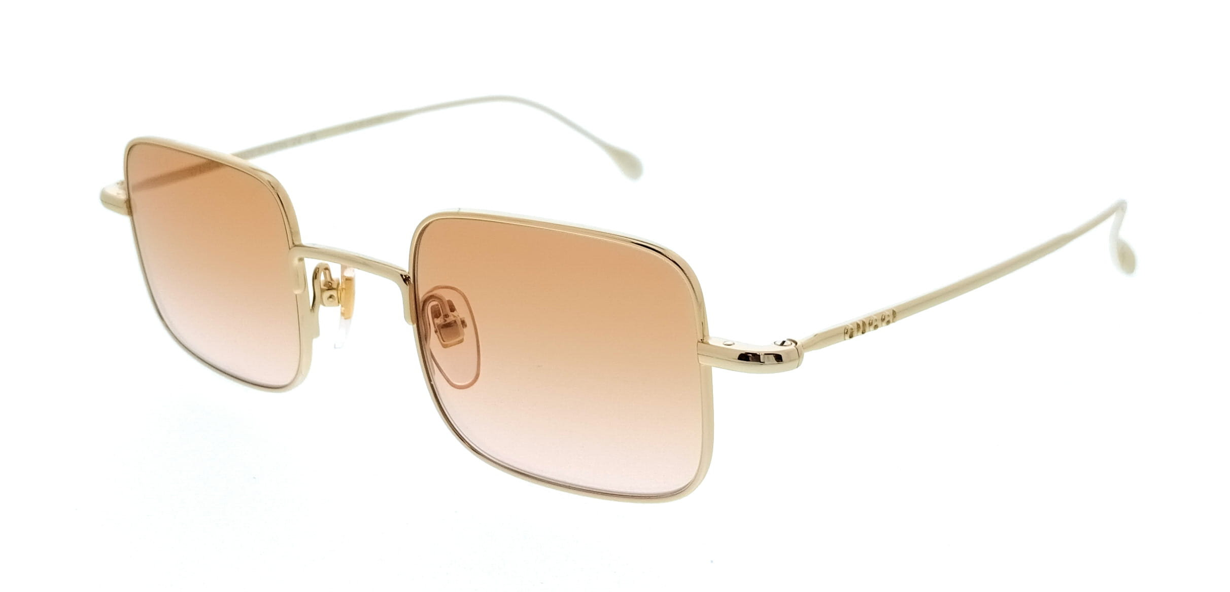 Gucci GG1813S-011 Gold Square Orange Gradient Unisex 