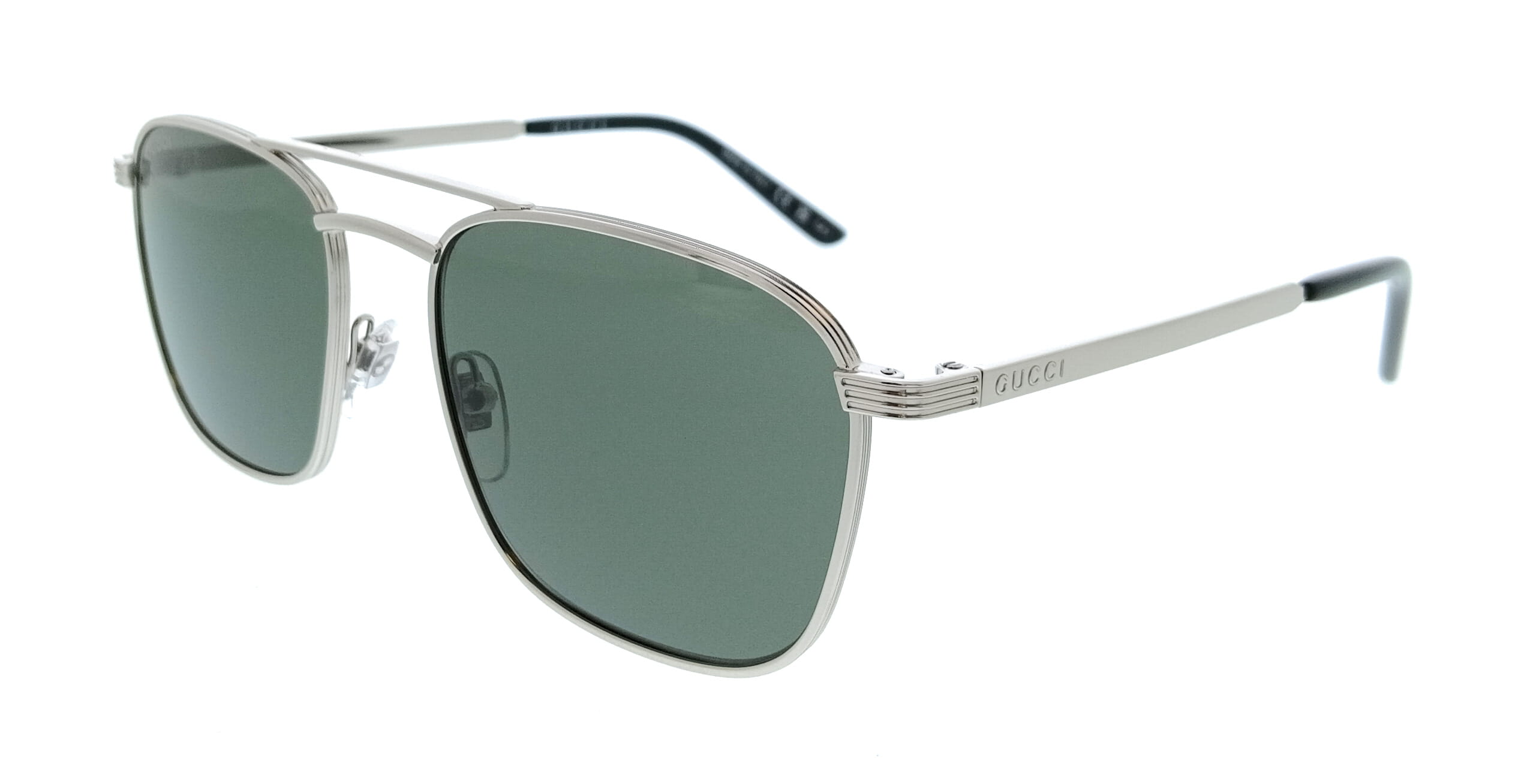 Gucci GG1881S-001 Silver Aviator Men's Sunglasses – Bluefly