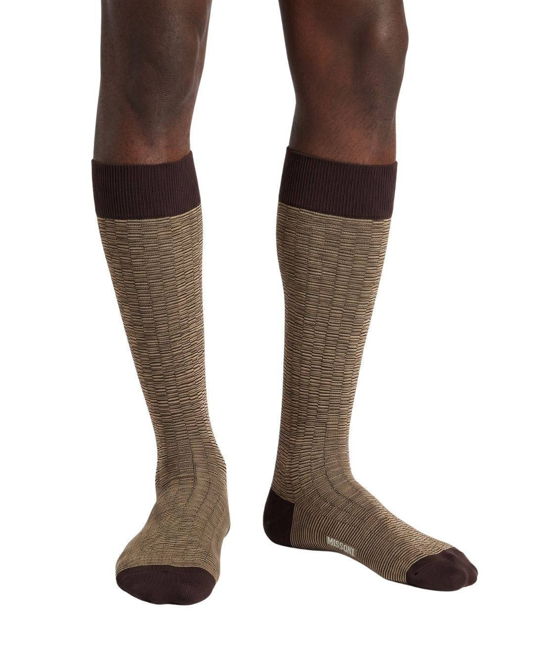 Missoni Brown Mens Waffle Dress Socks-S – Bluefly