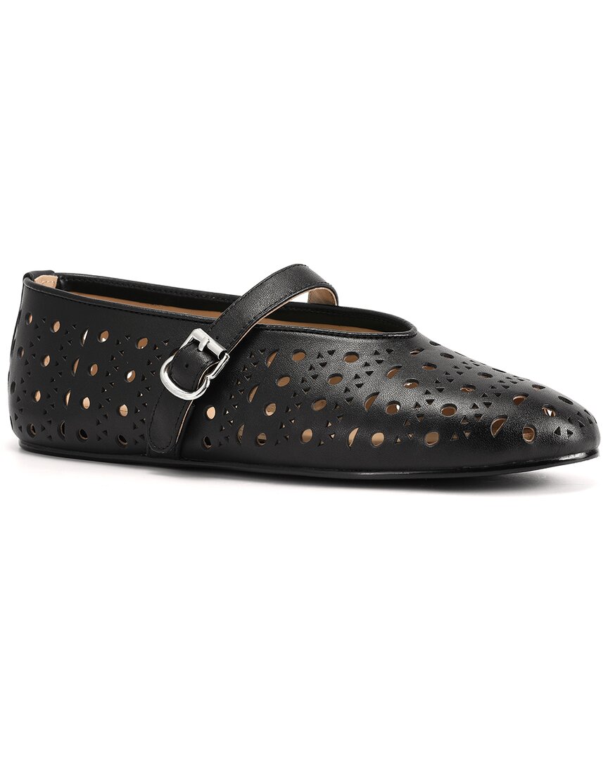 Tiffany & Fred Paris Perforated Leather Mary Jane Flat – Bluefly
