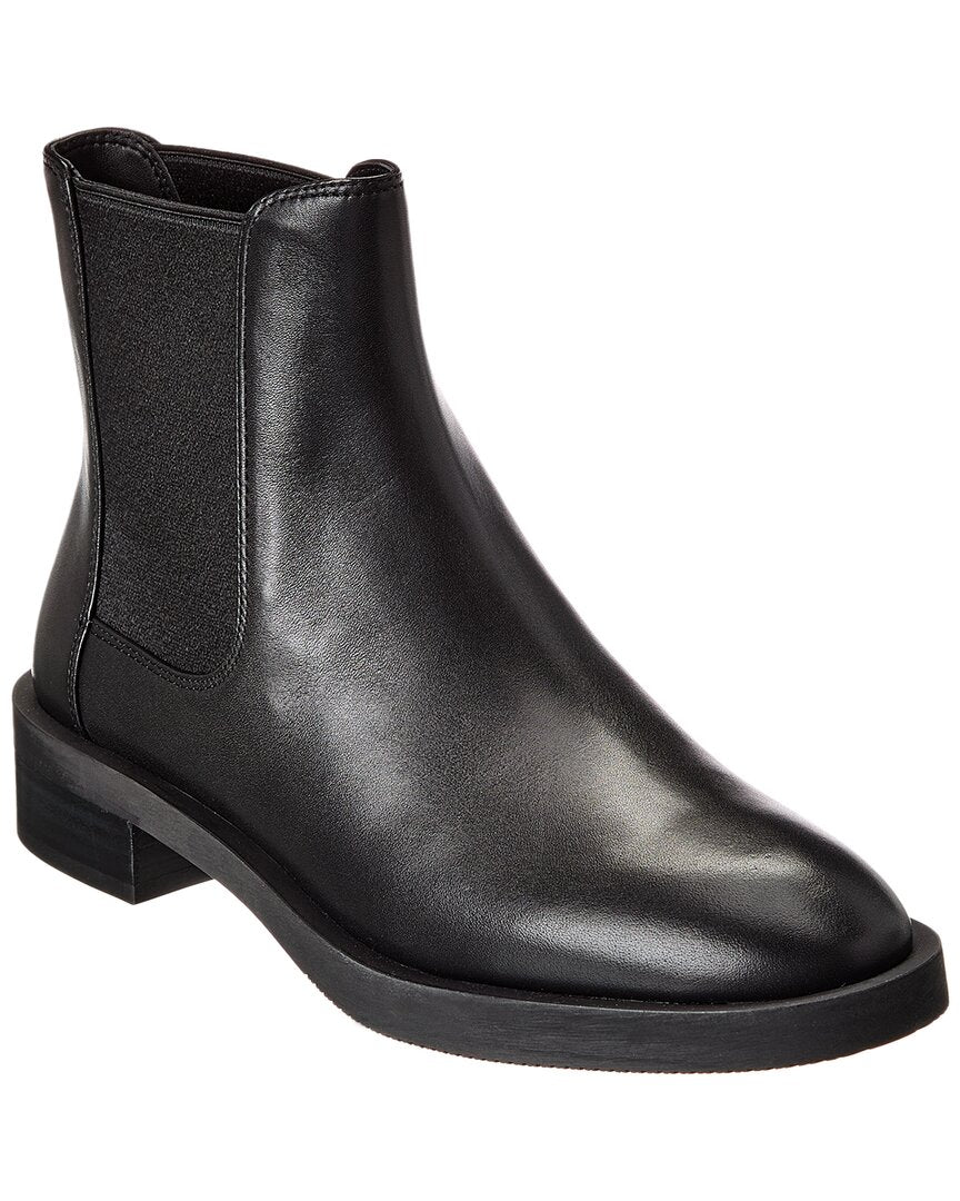 Stuart Weitzman Sondra Sleek Leather Bootie – Bluefly