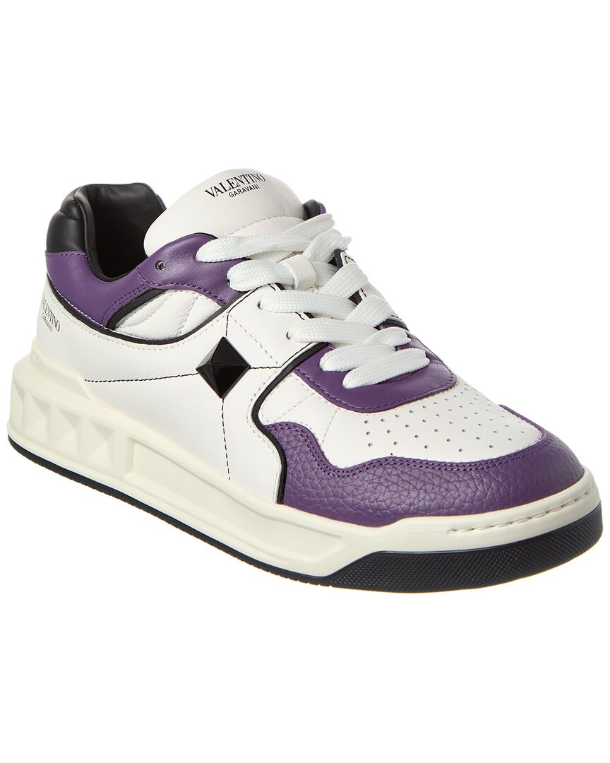 Valentino Roman Stud Leather Sneaker – Bluefly