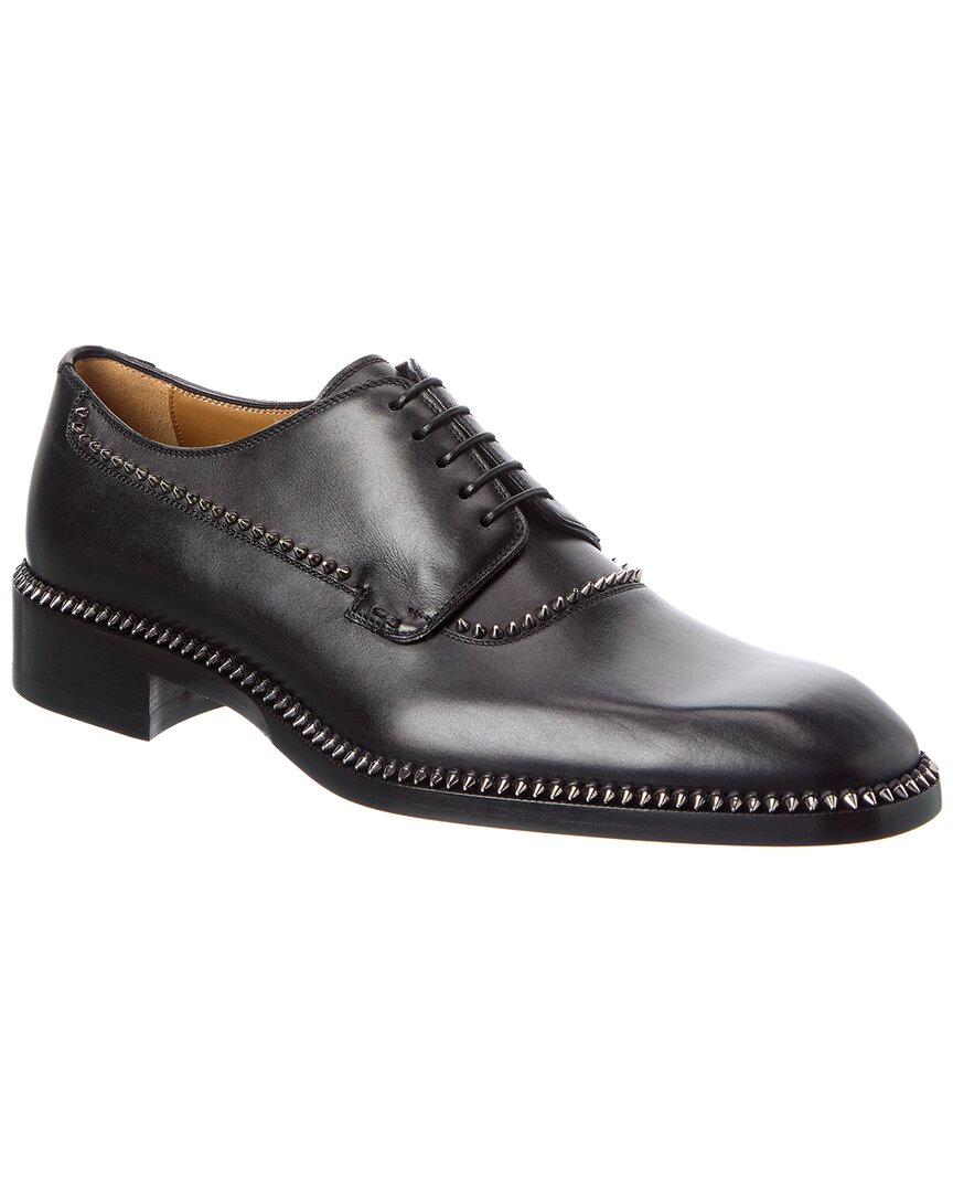 Christian Louboutin Cocoriclou Lace Ups(PLEASE REQUEST YOUR SIZE FOR PURCHASING) Christian Louboutin Cocoriclou Studded Leather Derby Shoes  main image 4