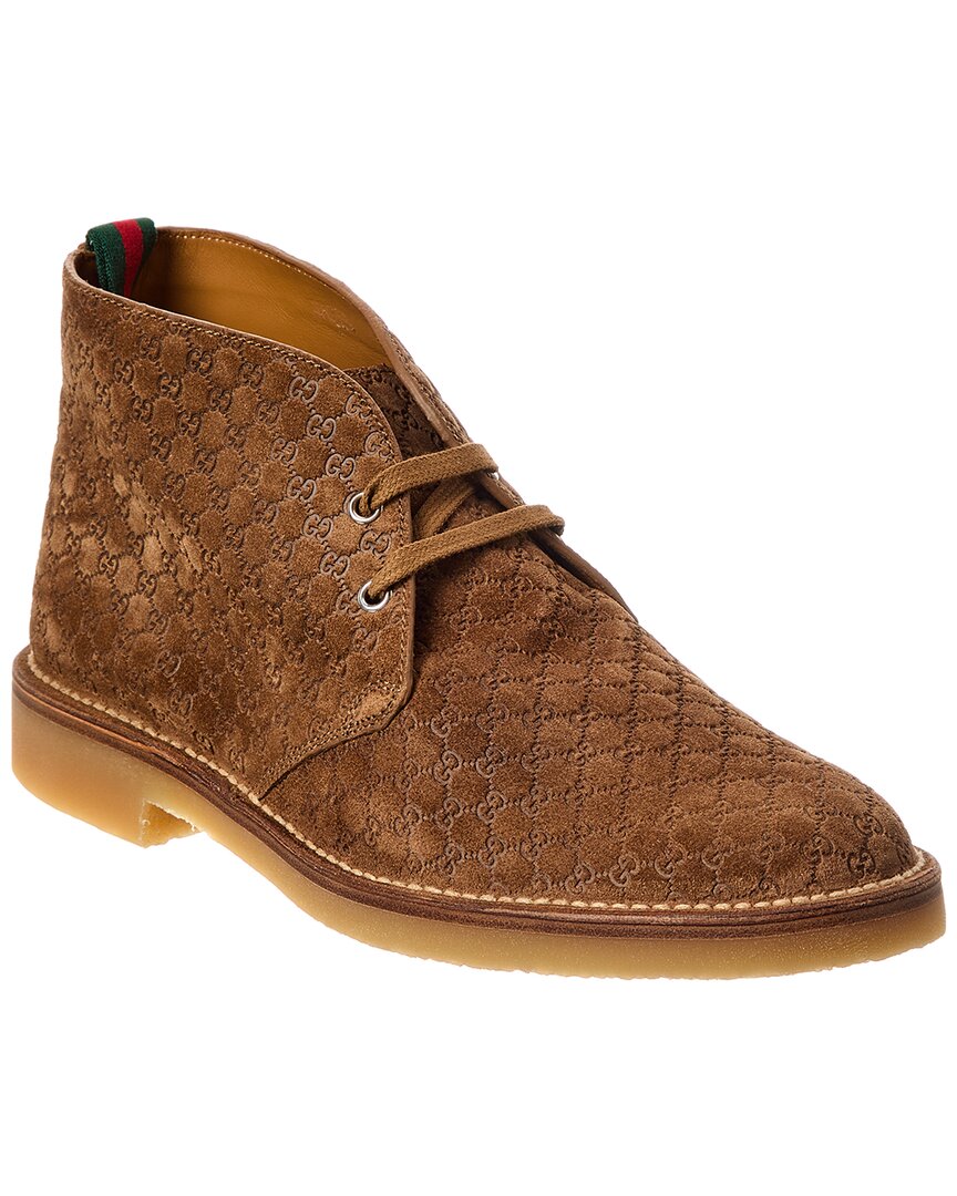 GUCCI ブーツ Gucci Gg Suede Bootie – Bluefly