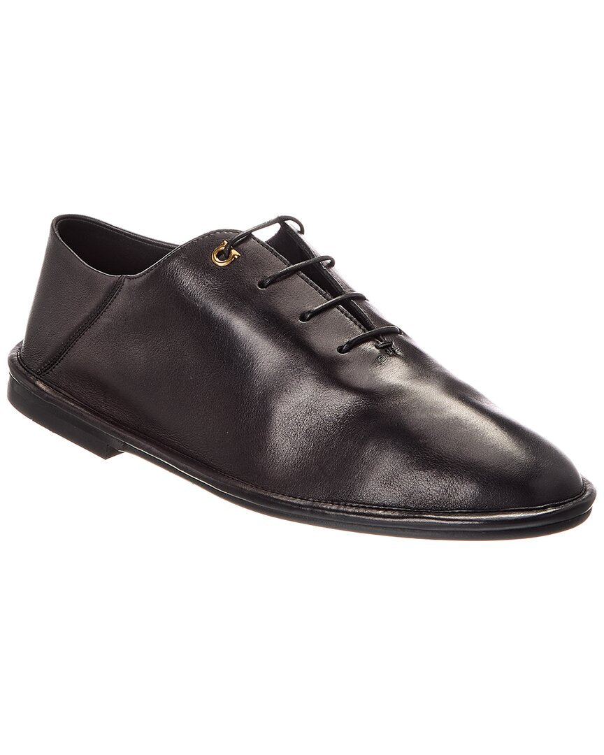 Ferragamo Aleso Jg Leather Sneaker – Bluefly