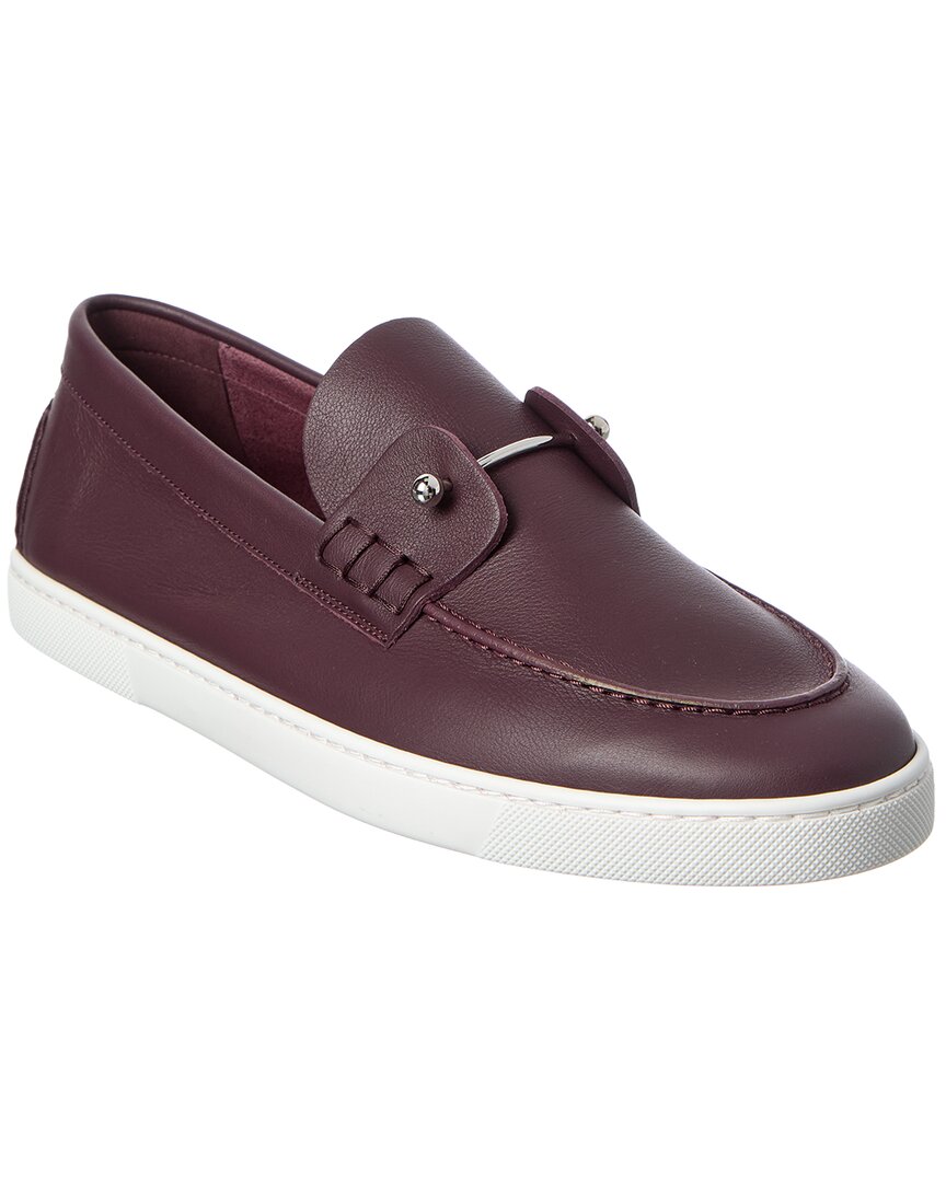 Christian Louboutin Chambeliboat Leather Loafer – Bluefly Christian Louboutin Chambeliboat Leather Loafer – Bluefly