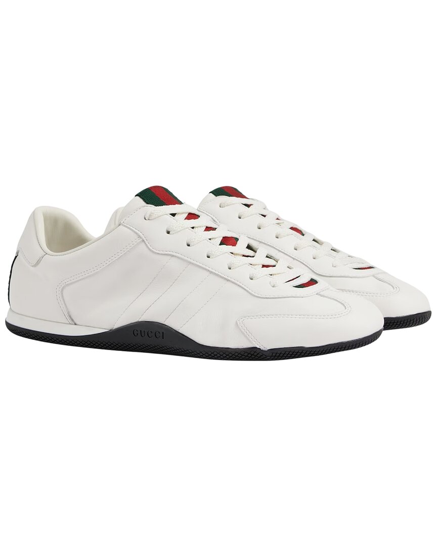 GUCCI レザースニーカー Gucci Leather Sneaker – Bluefly