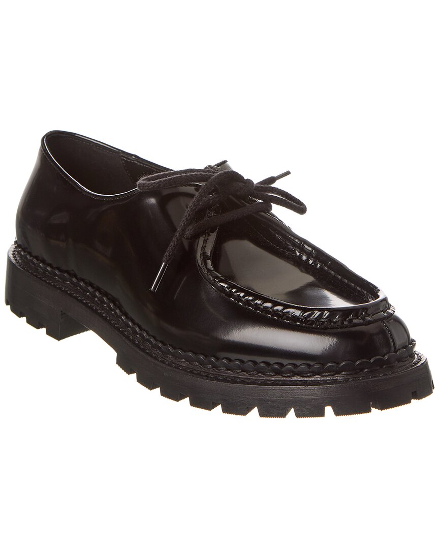 Saint Laurent Malo Leather Derby – Bluefly