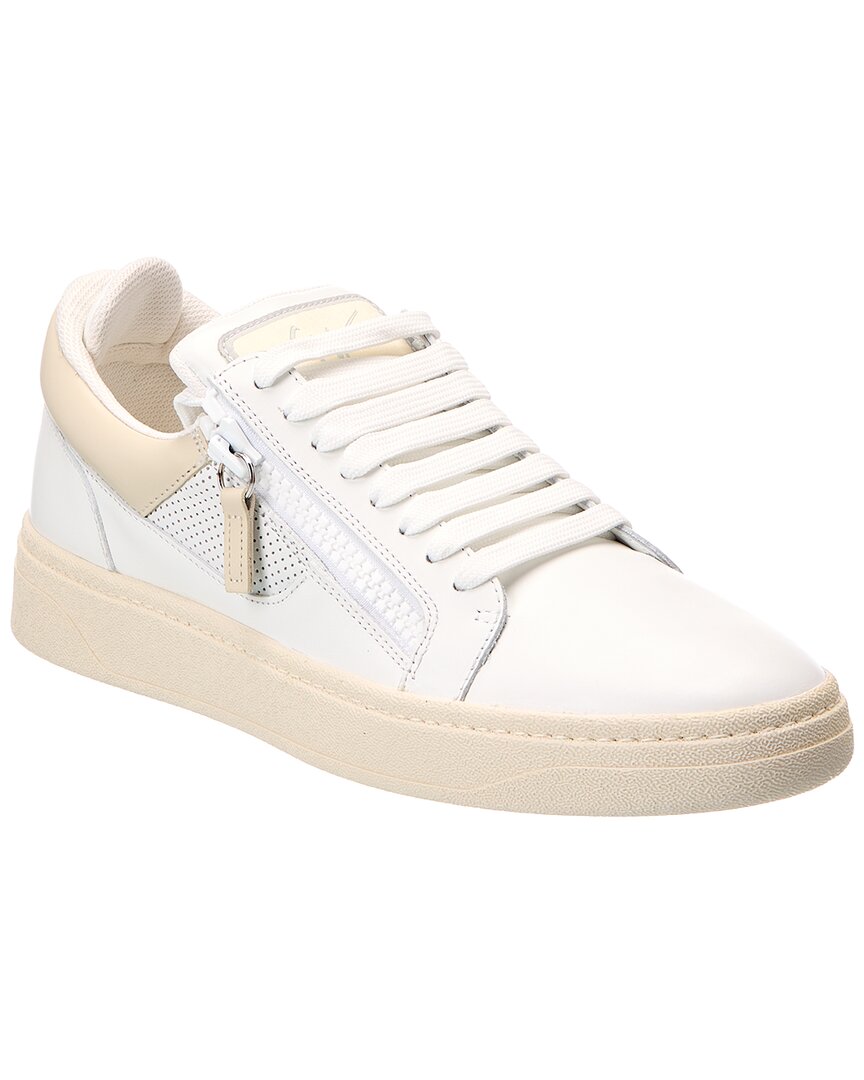 fly1to9  Giuseppe Zanotti Gz/94 Leather Sneaker – Bluefly