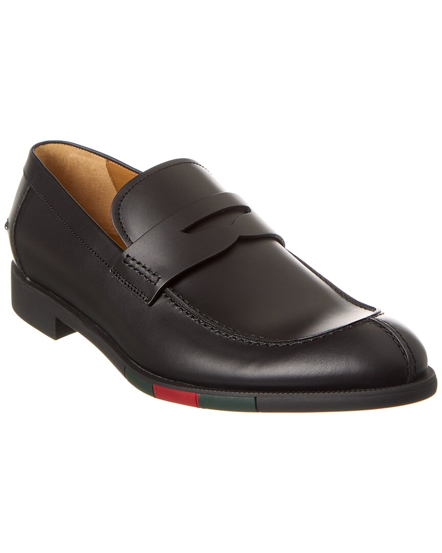 Gucci Web Leather Loafer Bluefly Gucci Web Leather Loafer Bluefly