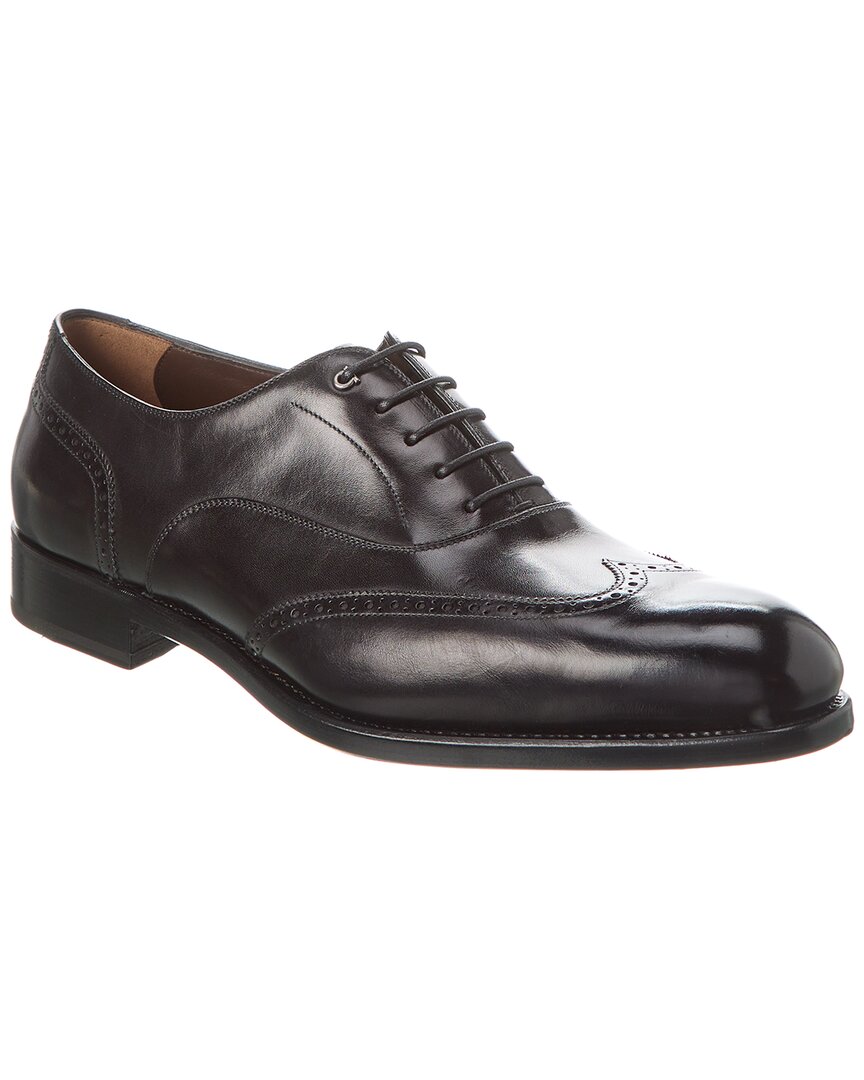 ferragamo dress shoes Leather Shoe, 5 / Black Size:XL / Size 1 Burgundy asymmetric midi dress Christmas Dresses & Skirts Stitched welt