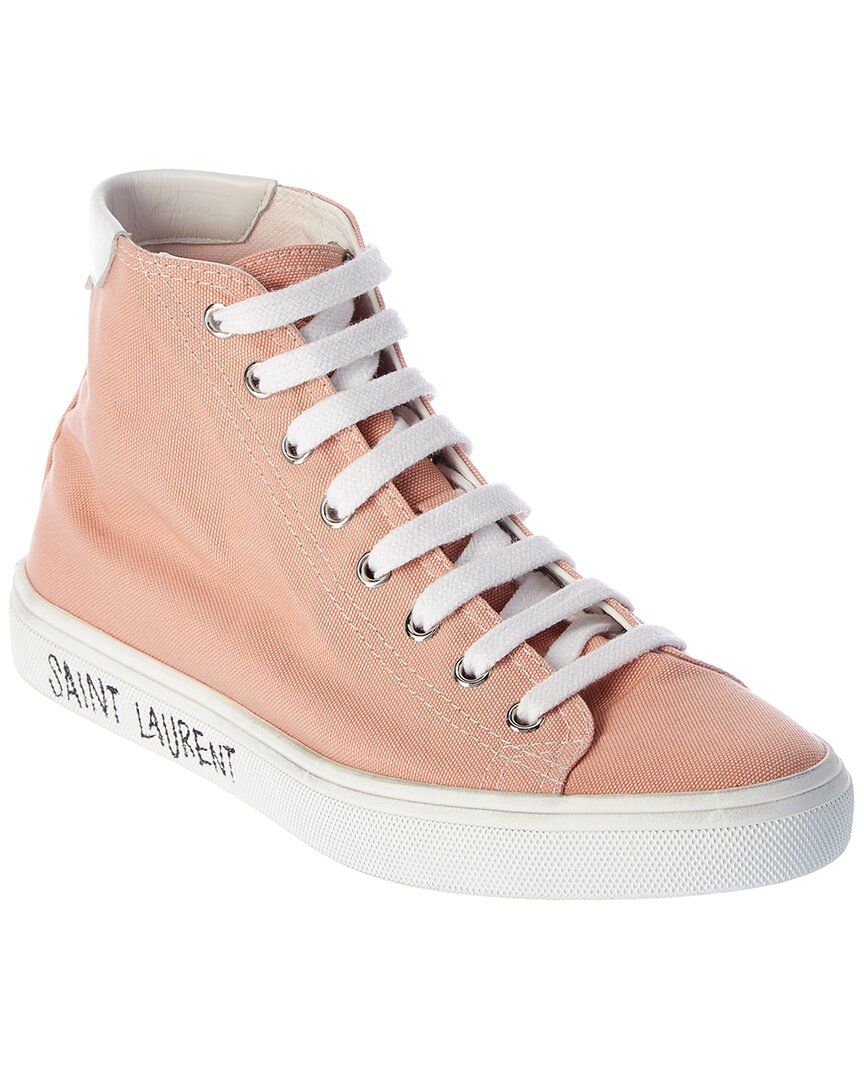Saint Laurent Malibu Mid Canvas Sneaker – Bluefly