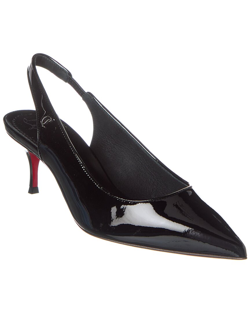 Christian Louboutin Sporty Kate 55 Patent Slingback Pump – Bluefly