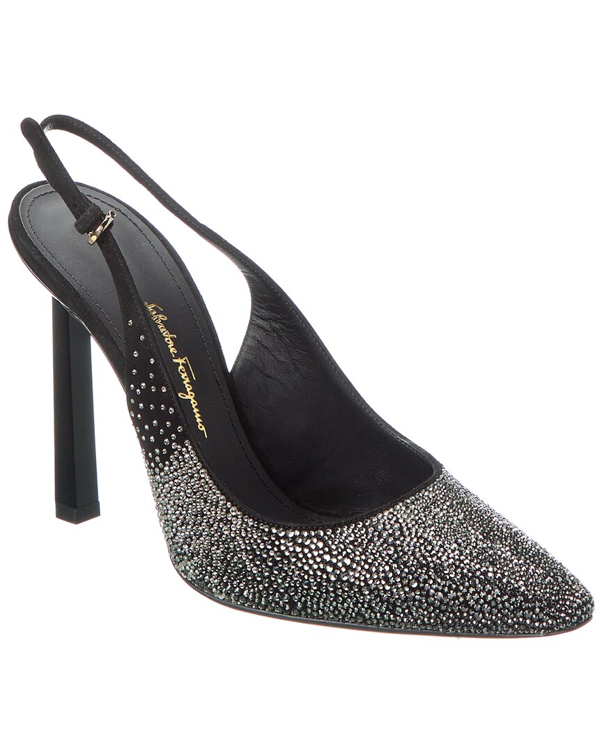 Ferragamo Jessie Suede Pump – Bluefly