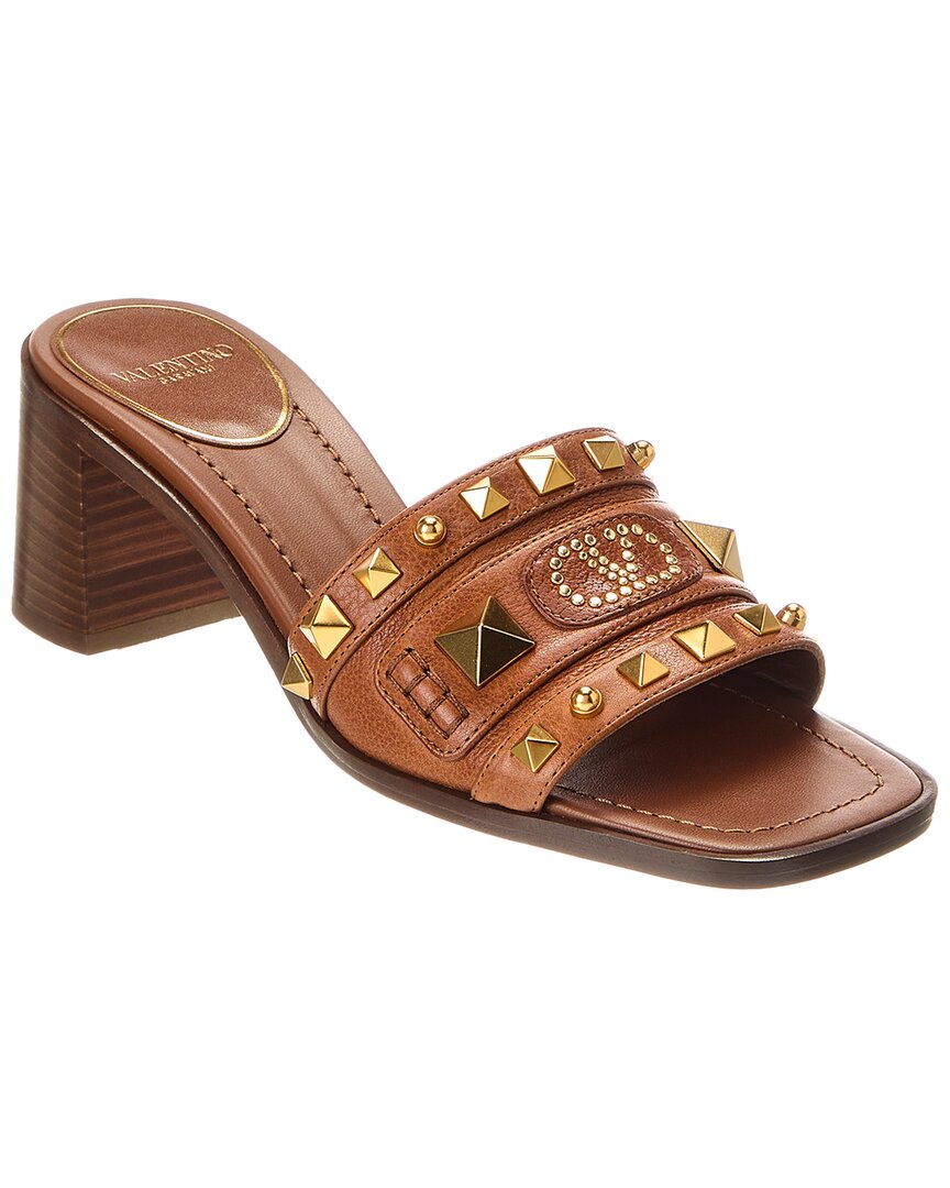 Valentino Vlogo Rockstud 60 Leather Sandal – Bluefly