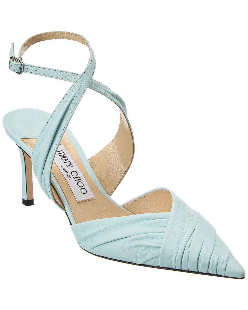 ちはむ Jimmy Choo Basil 75 Leather Pump – Bluefly