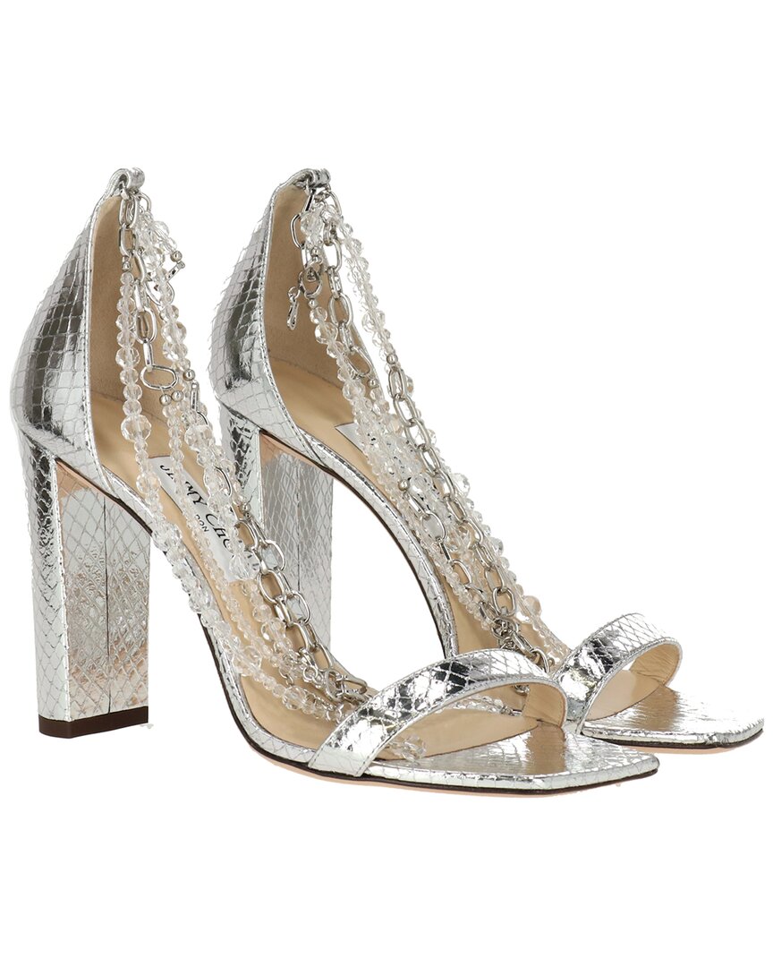 Jimmy Choo Neena 100 Leather Sandal – Bluefly