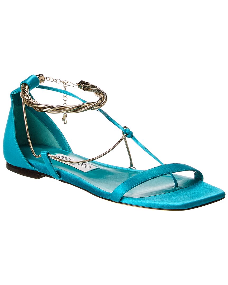 Jimmy Choo Oriana Satin Flat – Bluefly