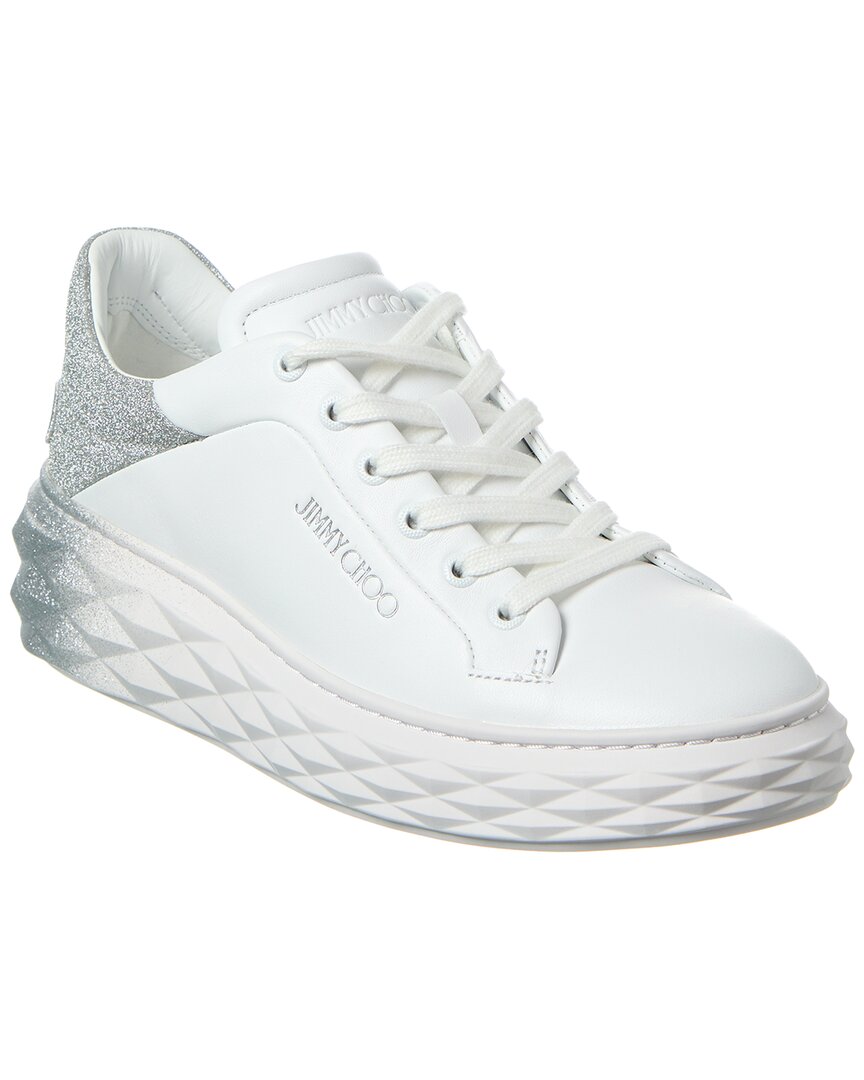 Jimmy Choo Diamond Maxi/F Ii Leather Sneaker – Bluefly