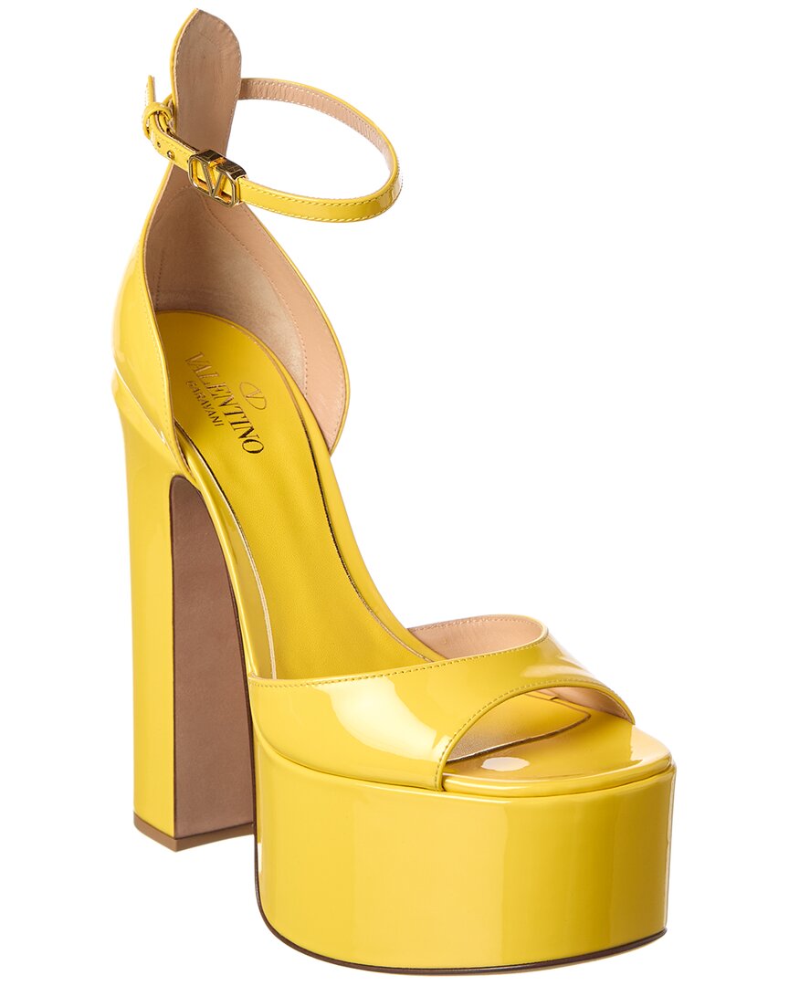 Valentino Tan-Go 155 Patent Platform Sandal – Bluefly