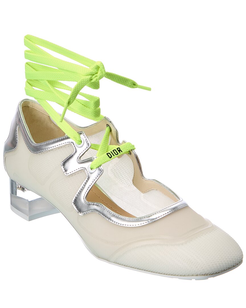 Dior D-Mension Rubber & Leather Pump – Bluefly