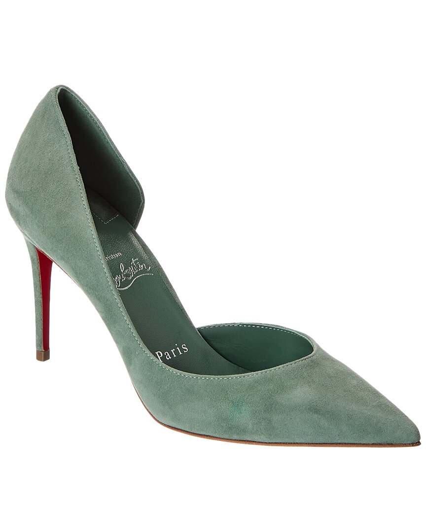 Christian Louboutin Iriza 85 Suede Pump – Bluefly