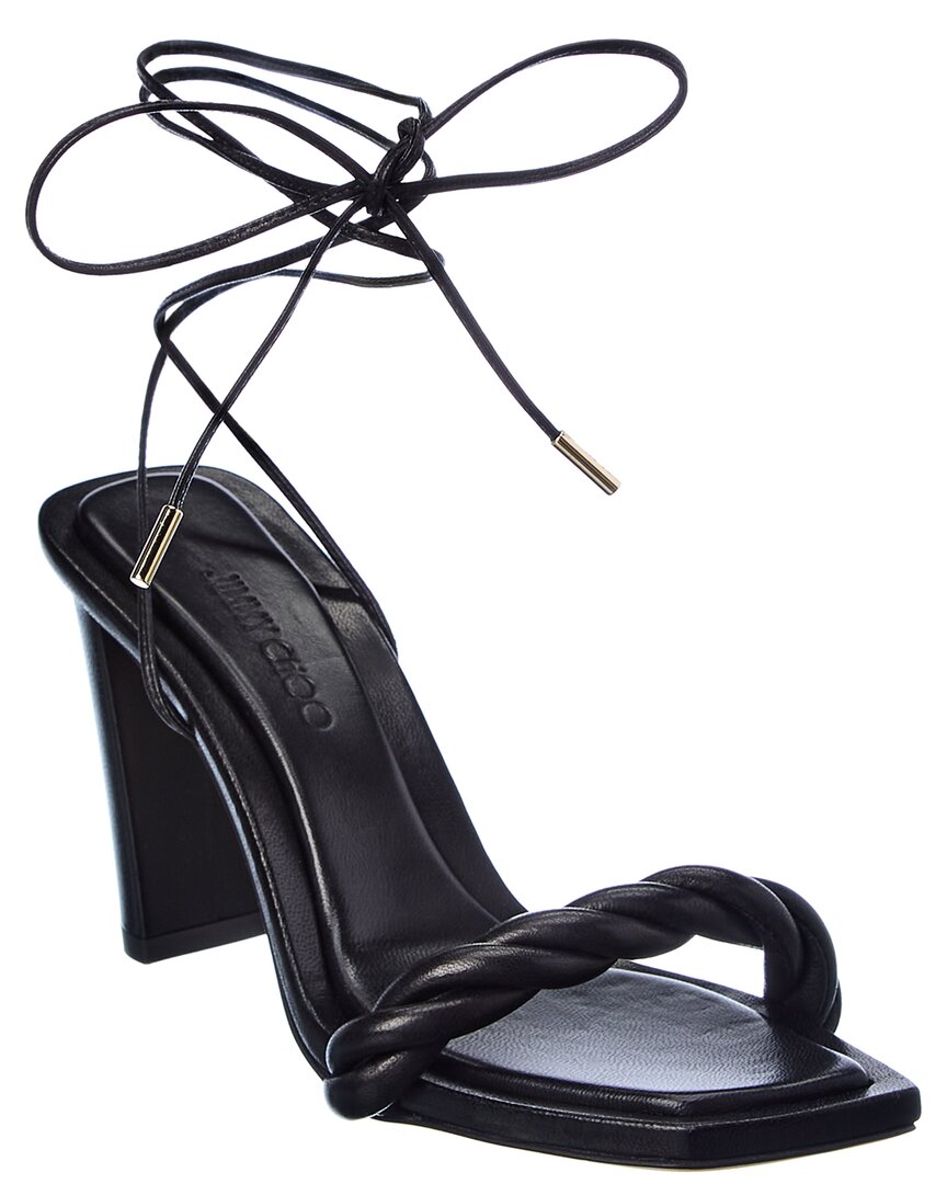 Jimmy Choo Diosa 85 Leather Sandal – Bluefly