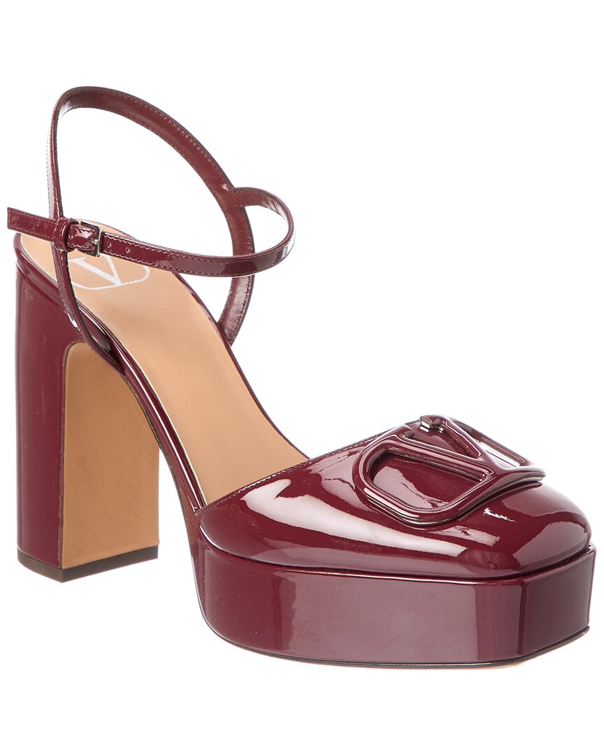 Valentino Vlogo Signature 115 Patent Platform Pump – Bluefly