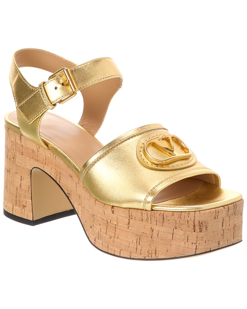Valentino Vlogo 80 Leather Platform Sandal – Bluefly