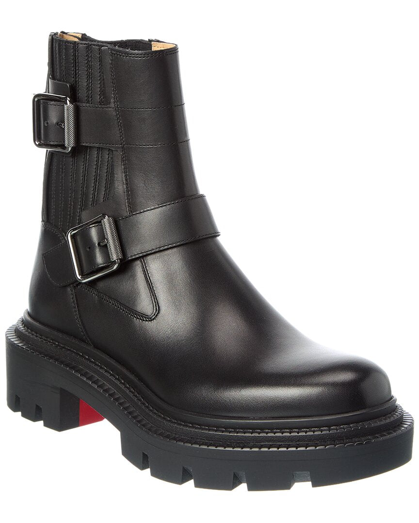 Christian Louboutin Oxybootie College Leather Boot – Bluefly