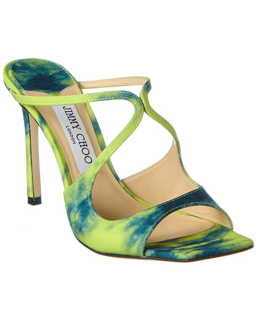 Jimmy Choo Anise 95 Denim Sandal – Bluefly