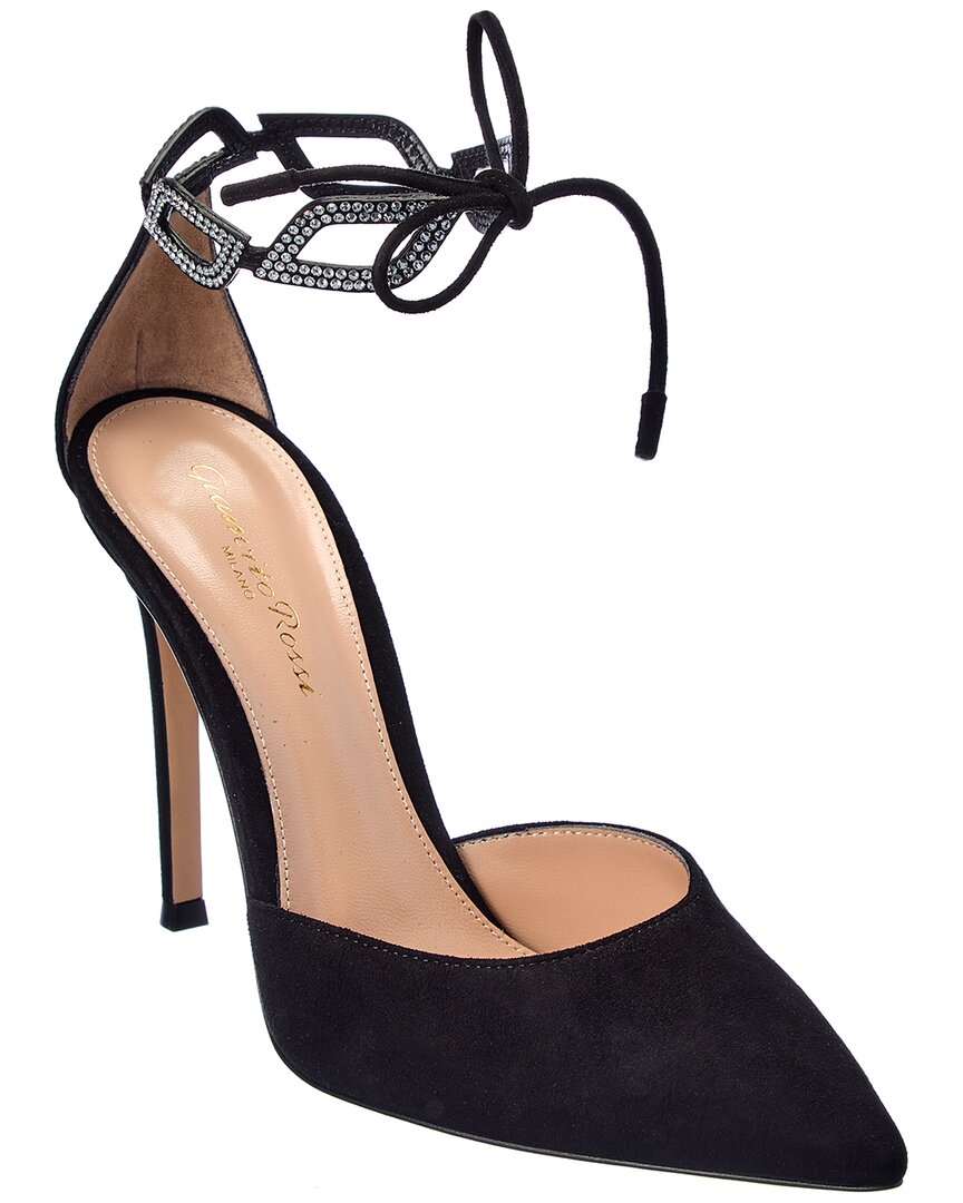 Gianvito Rossi Freya 105 Suede Pump – Bluefly