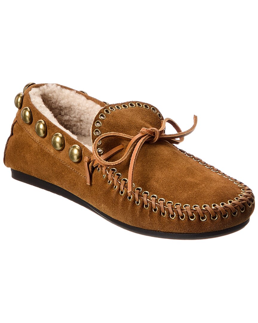 Isabel Marant Fitza Suede Moccasin – Bluefly