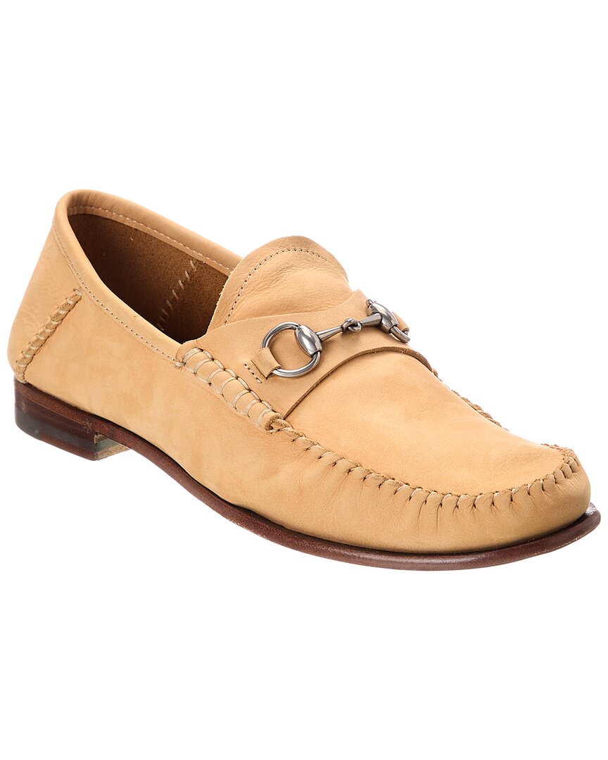 【激レア/極美品】GUCCI バルス トーフ 124542 希少ベージュ レザー Gucci Gigi Leather Loafer – Bluefly